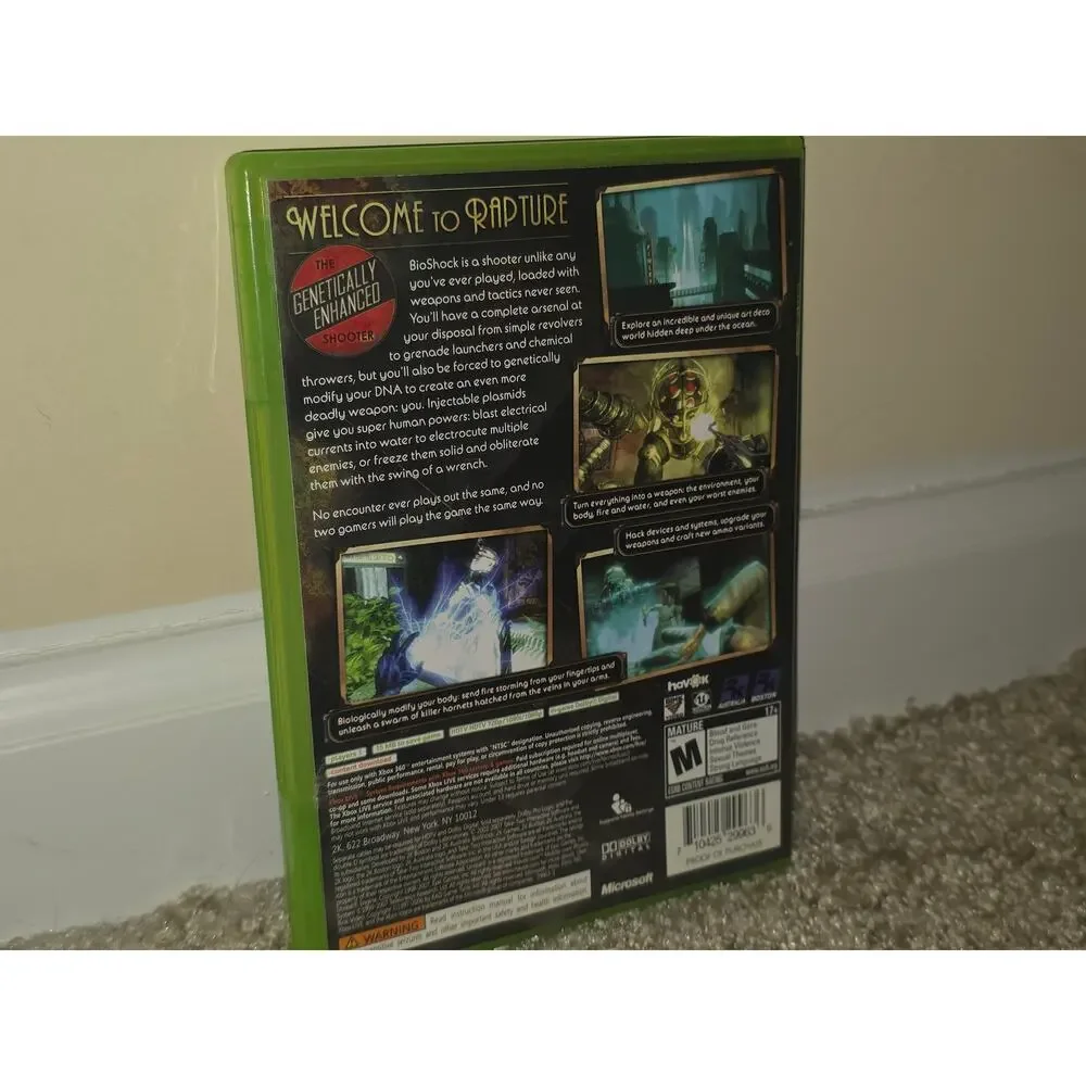 Bioshock Game Microsoft Xbox 360‎